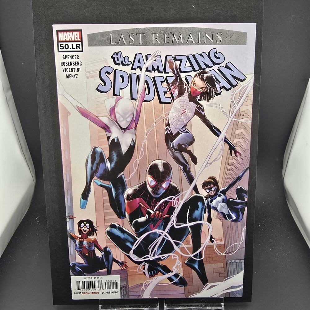 AMAZING SPIDER-MAN #50.LR (2020) Marvel Cover A Pichelli Last Remains VF/NM